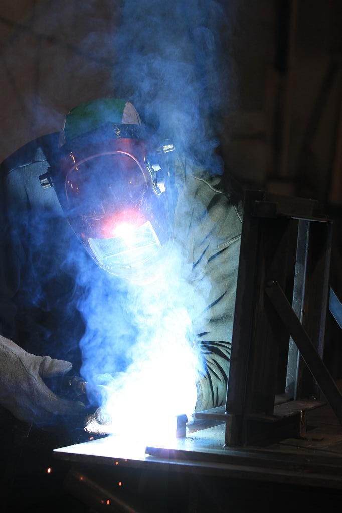 Photo of Ward welder at work